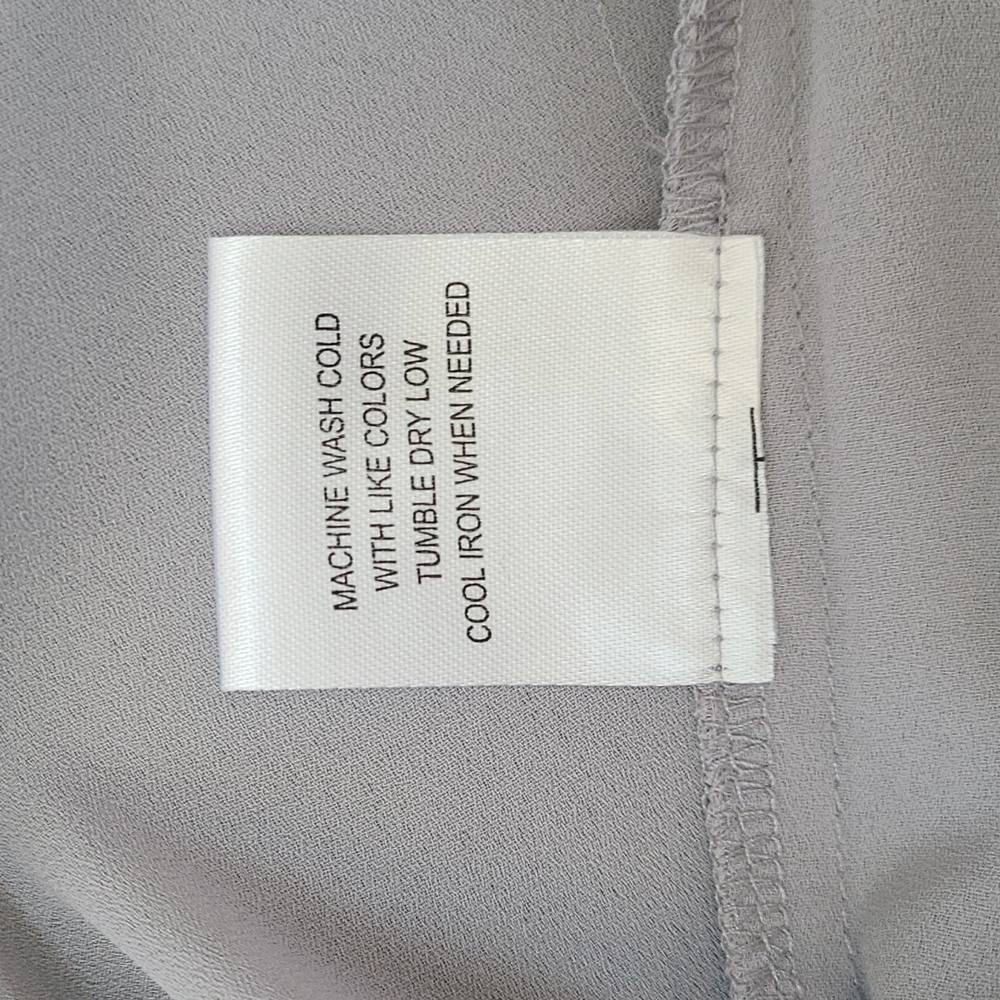 ModCloth Light Grey Top - Picture 8 of 8